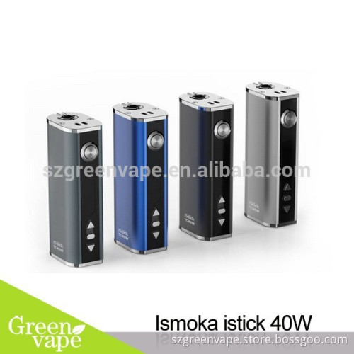 2015 Hottest Selling 100% Original iSmoka/Eleaf iStick 40w mod kit 2600mah build-in battery